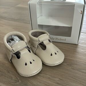 Freshly picked Birch Mary Jane Baby Shoe